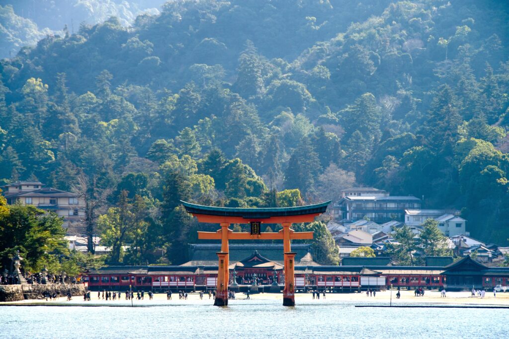 Itsukushima Shrine and its iconic Great Torii Gate
