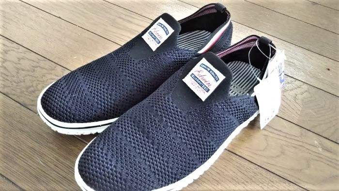 Lightweight shoes bought during the trip