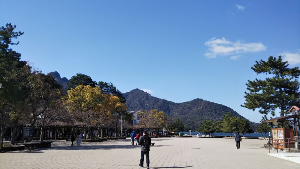 The Path to Itsukushima Shrine