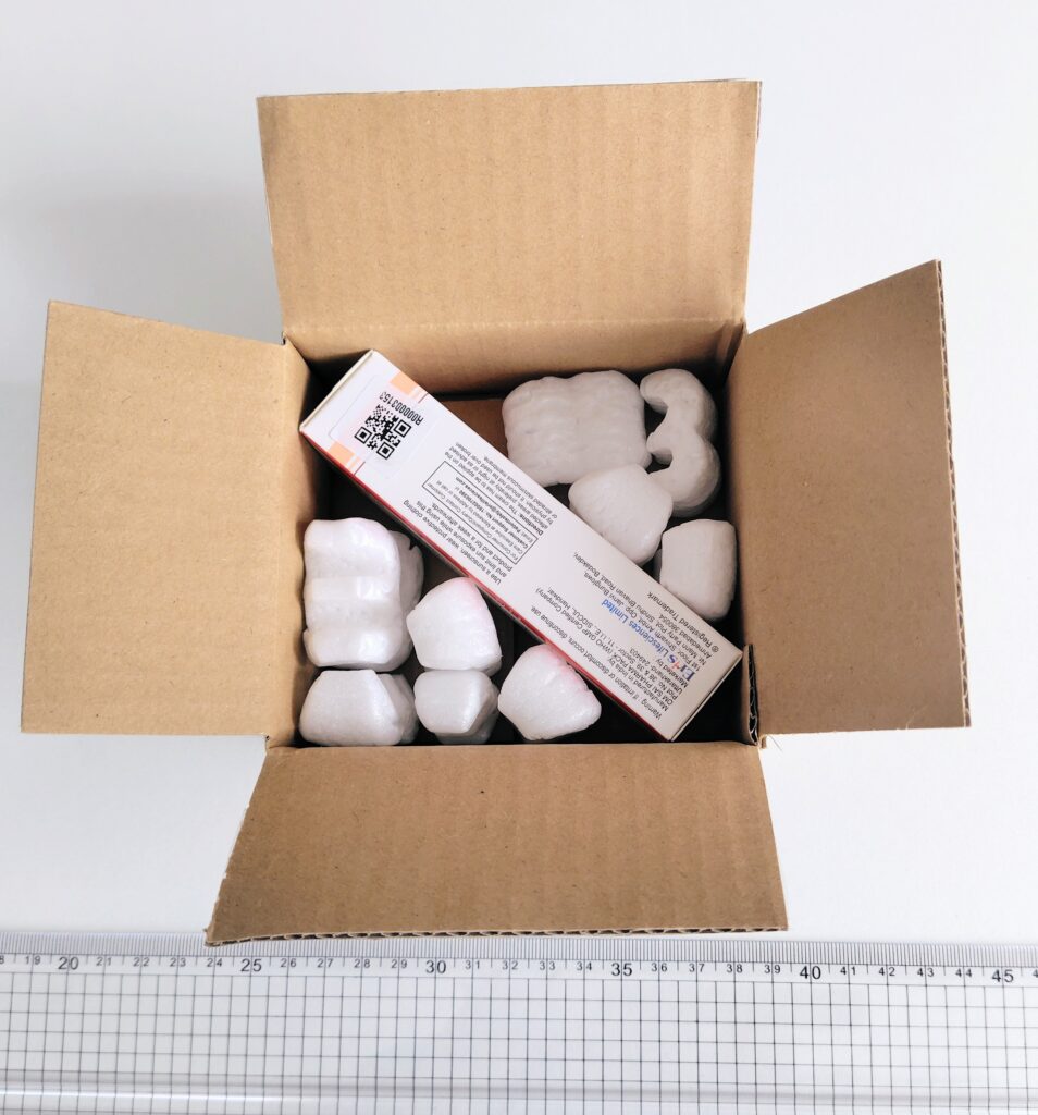Demelan Cream inside the package
