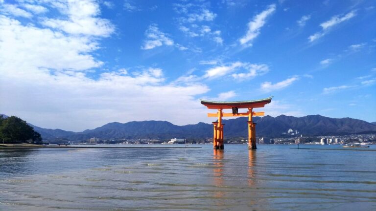 The Great Torii Gate of Itsukushima Shrine